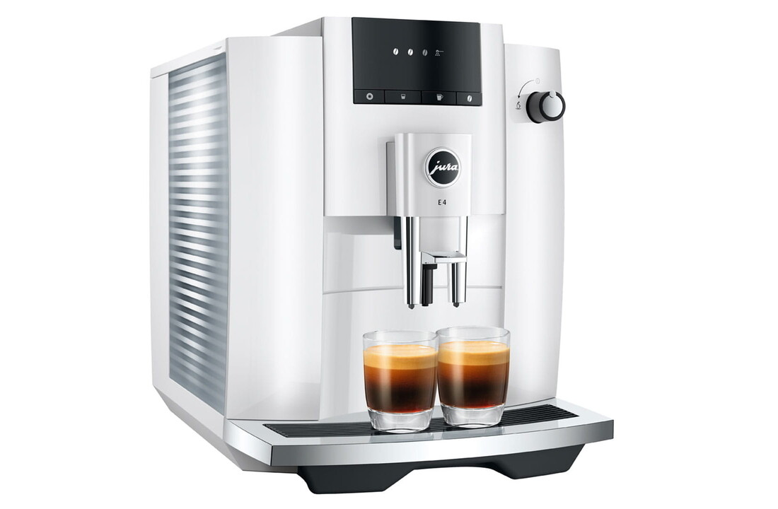 JURA E4 Piano White (EA) - Koffiemachine.