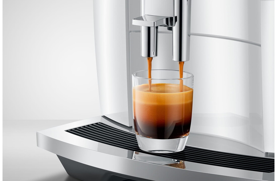 JURA E4 Piano White (EA) - Koffiemachine.