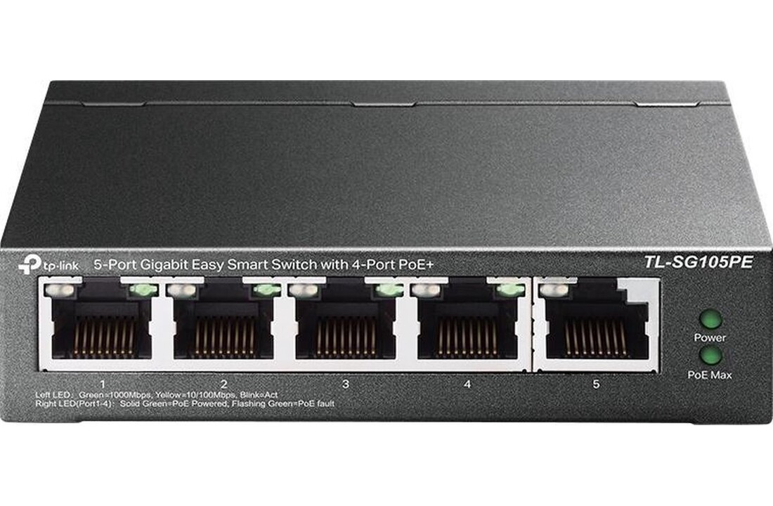 TP-Link TL-SG105PE - Netwerk switch