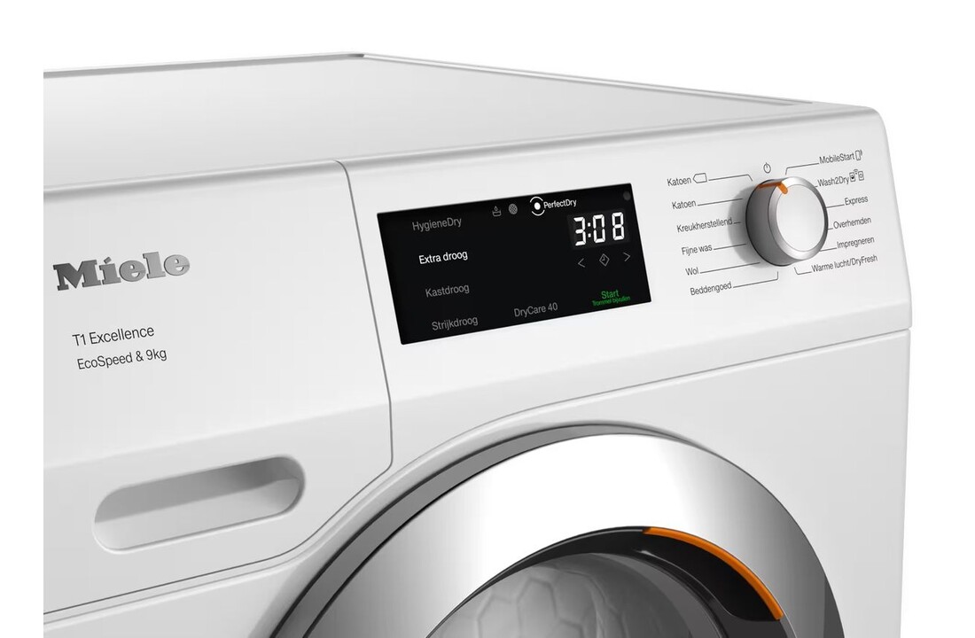 Miele TEH795WP EcoSpeed - Warmtepompdroger