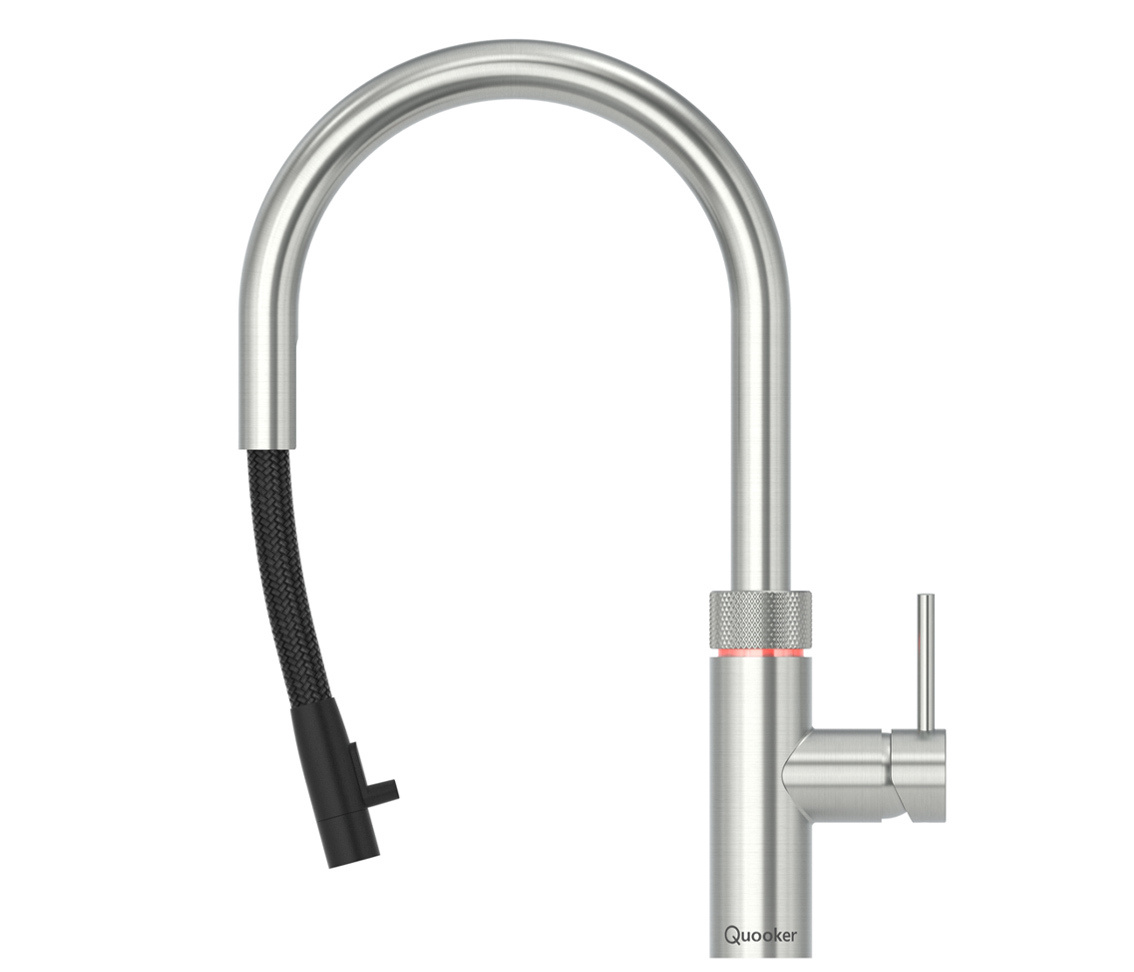 Quooker Flex Round RVS (Losse kraan) - Kokendwaterkraan.