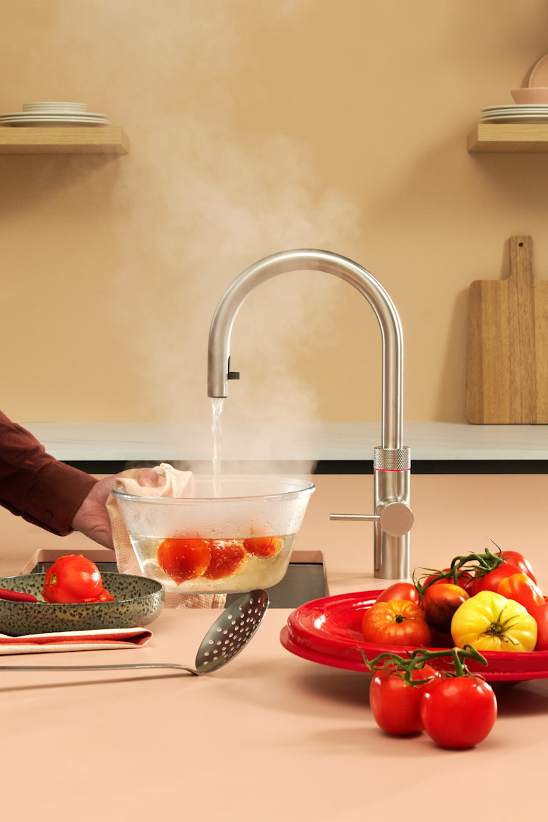 Quooker Flex Round RVS (Losse kraan) - Kokendwaterkraan.