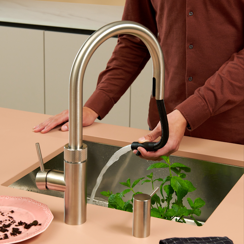 Quooker Flex Round RVS (Losse kraan) - Kokendwaterkraan.