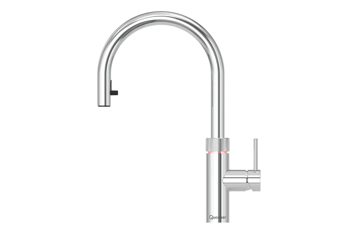 Quooker Flex Round Chroom (Losse kraan) - Kokendwaterkraan.