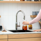 Quooker Flex Round Chroom (Losse kraan) - Kokendwaterkraan.