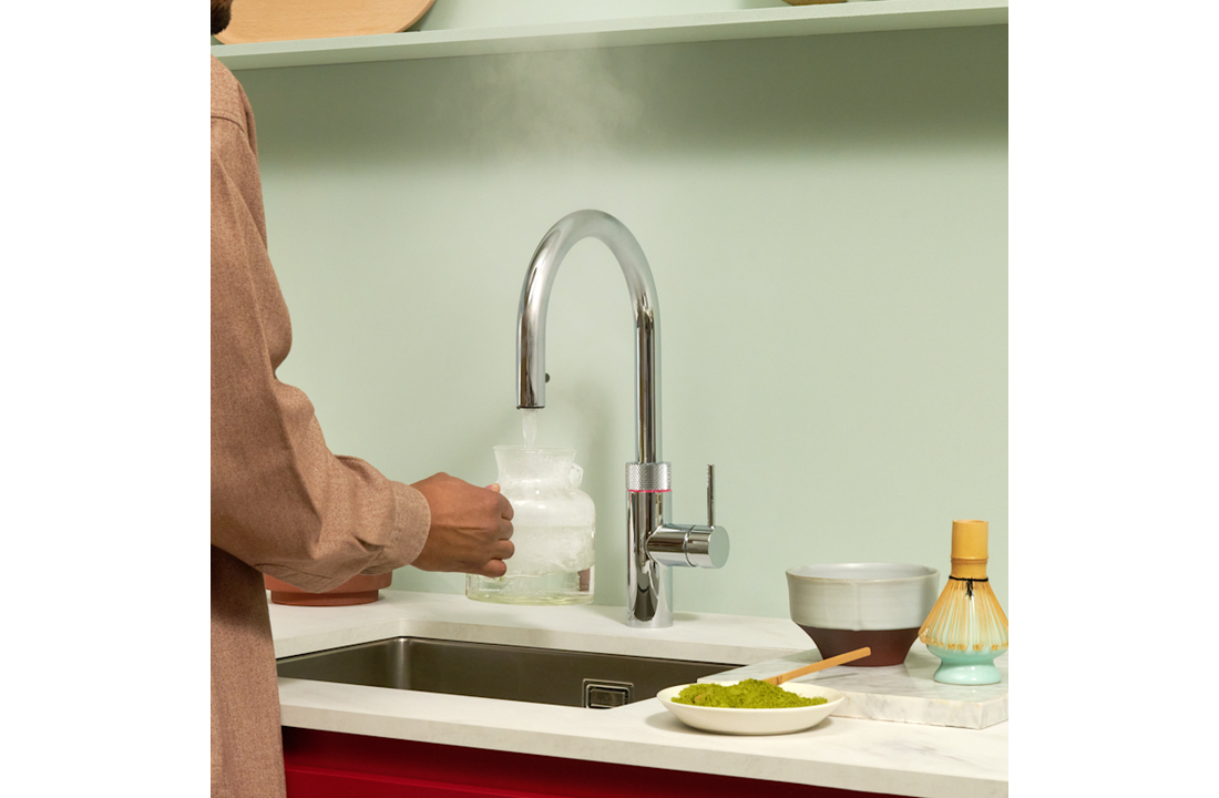 Quooker Flex Round Chroom (Losse kraan) - Kokendwaterkraan.