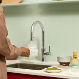 Quooker Flex Round Chroom (Losse kraan) - Kokendwaterkraan.