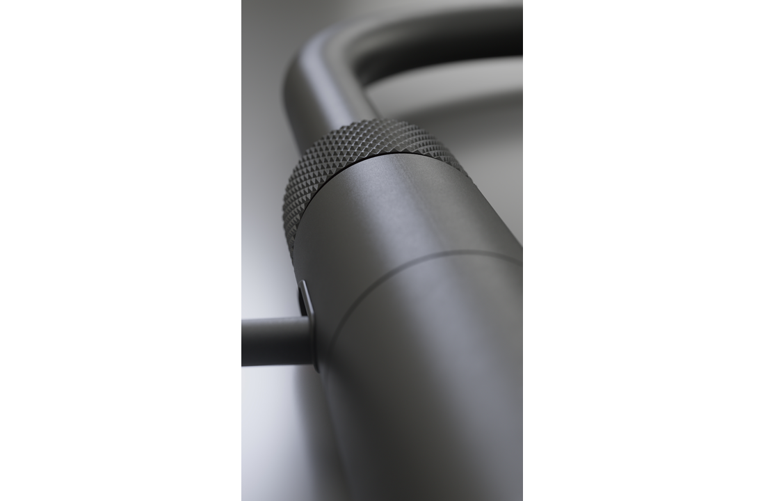 Quooker Flex Round Zwart (Losse kraan) - Kokendwaterkraan.