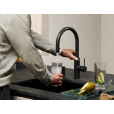 Quooker Flex Round Zwart (Losse kraan) - Kokendwaterkraan.