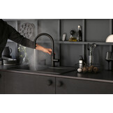 Quooker Flex Round Zwart (Losse kraan) - Kokendwaterkraan.