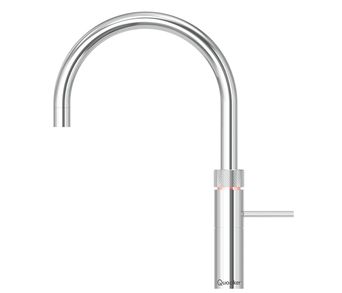 Quooker Fusion Round Chroom (Losse kraan) - Kokendwaterkraan.