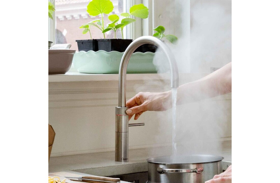 Quooker Fusion Round Chroom (Losse kraan) - Kokendwaterkraan.