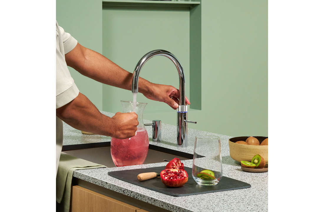 Quooker Fusion Round Chroom (Losse kraan) - Kokendwaterkraan.