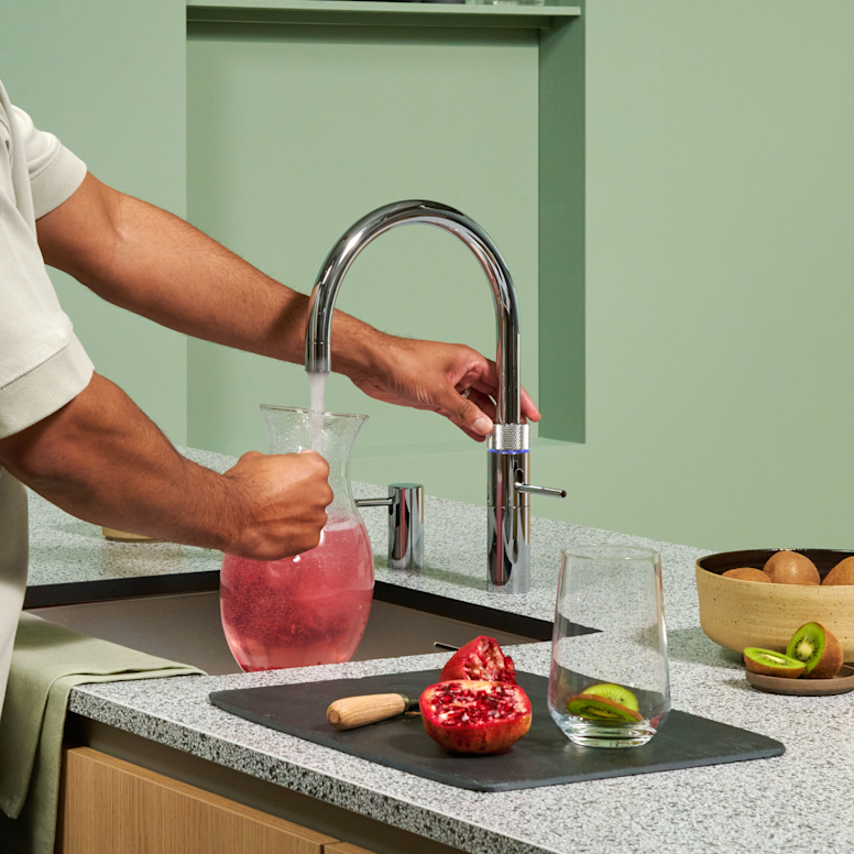 Quooker Fusion Round Chroom (Losse kraan) - Kokendwaterkraan.