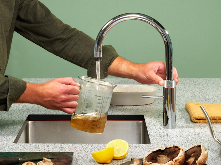 Quooker Fusion Round Chroom (Losse kraan) - Kokendwaterkraan.