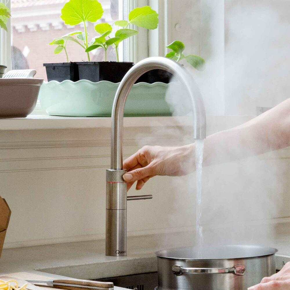 Quooker Fusion Round RVS (Losse kraan) - Kokendwaterkraan.
