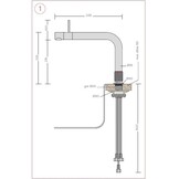 Quooker Front RVS (Losse kraan) - Kokendwaterkraan.