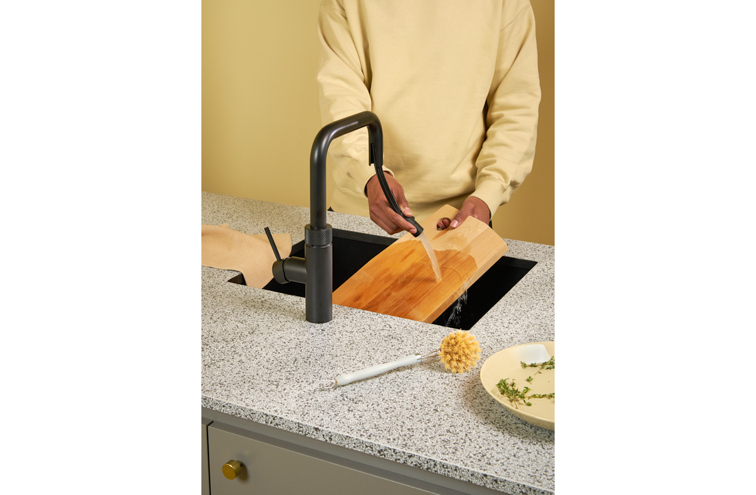 Quooker Flex Square Zwart (Losse kraan) - Kokendwaterkraan.