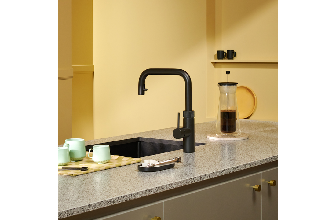 Quooker Flex Square Zwart (Losse kraan) - Kokendwaterkraan.