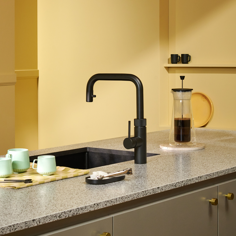 Quooker Flex Square Zwart (Losse kraan) - Kokendwaterkraan.