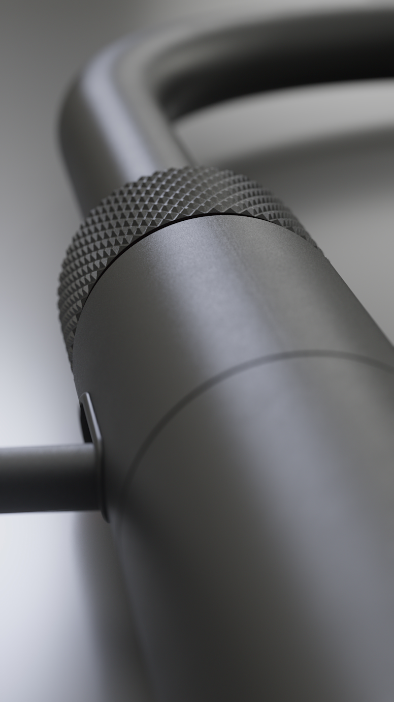 Quooker Flex Square Zwart (Losse kraan) - Kokendwaterkraan.