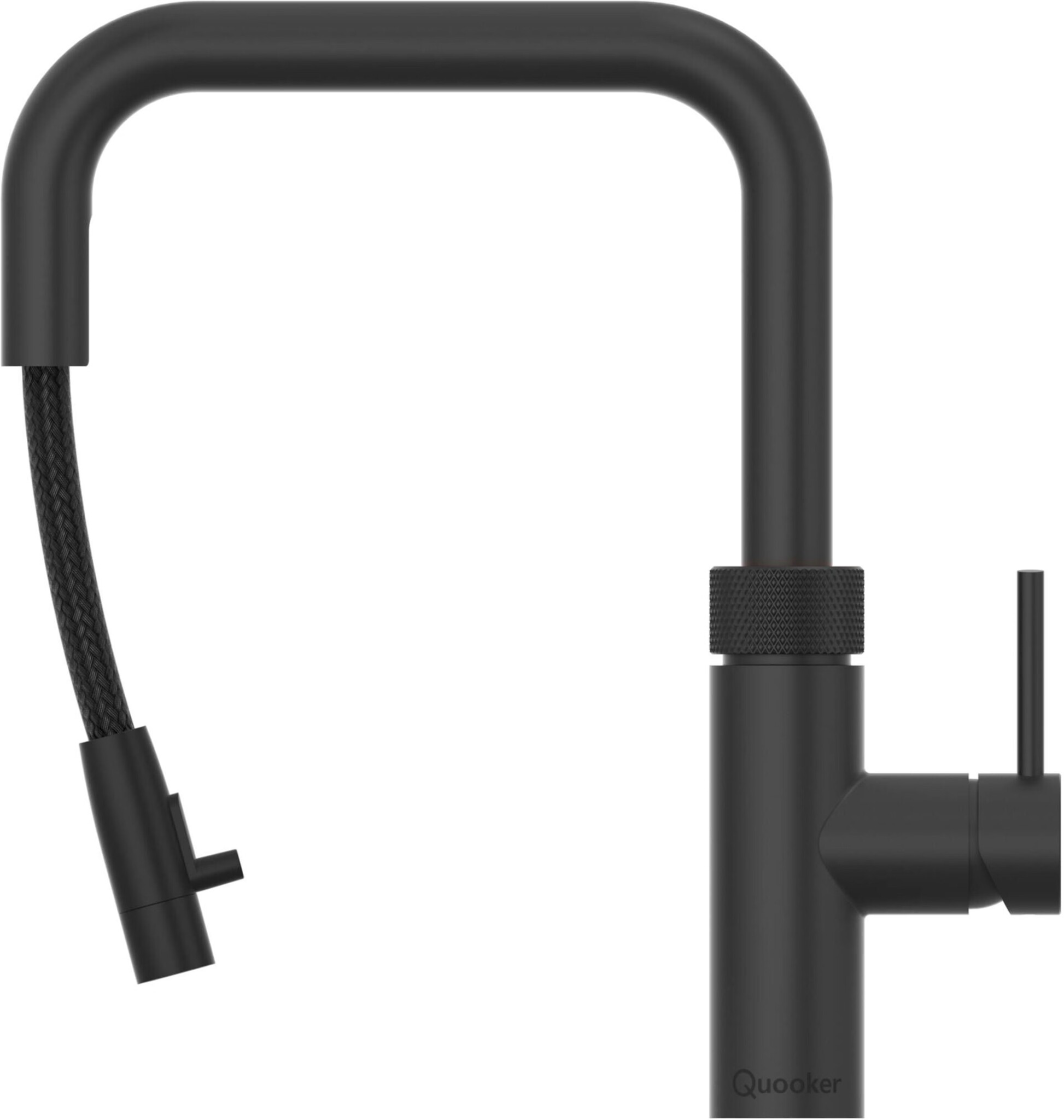 Quooker Flex Square Zwart (Losse kraan) - Kokendwaterkraan.
