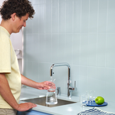 Quooker Flex Square Chroom (Losse kraan) - Kokendwaterkraan.