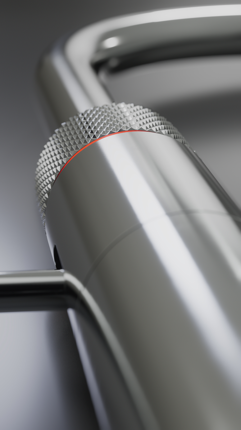 Quooker Nordic Round Chroom (Losse kraan) - Kokendwaterkraan.