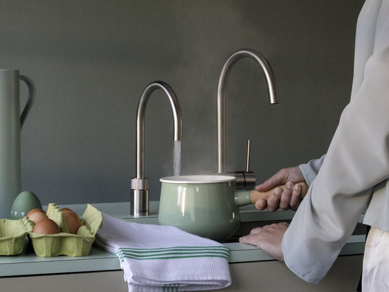 Quooker Nordic Round RVS (Losse kraan) - Kokendwaterkraan.