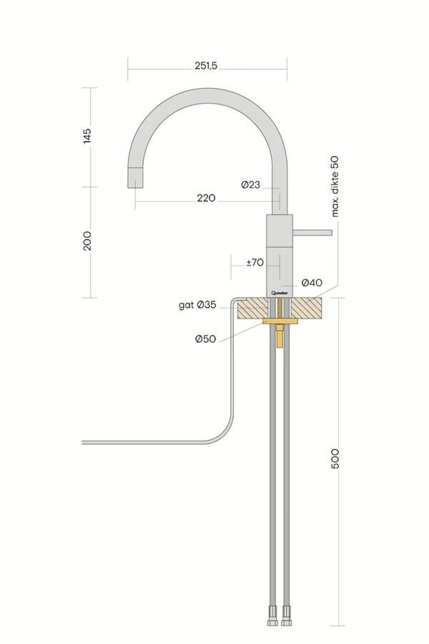 Quooker Round Chroom - mengkraan.