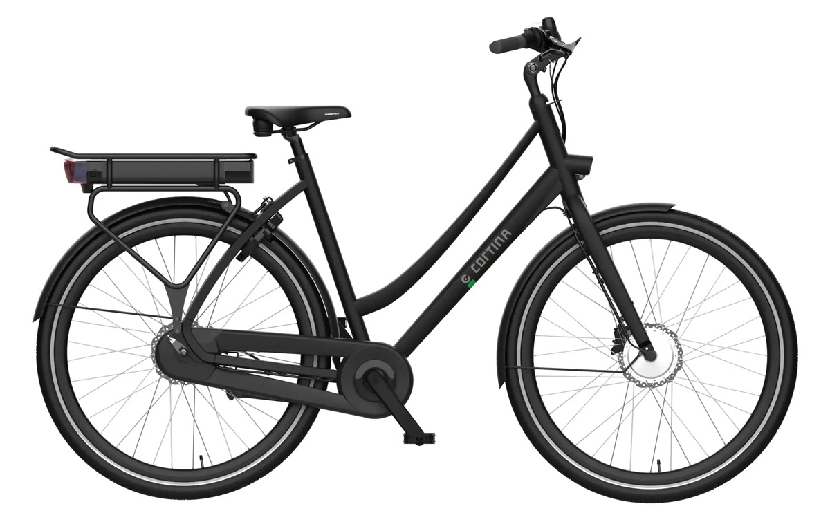 Cortina E-Tide  Jet Black Matte DB7 SDFM 300Wh