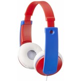 JVC HA-KD7-RNE Blauw/Rood - Kinder koptelefoon