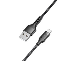 Veger AC03 USB-A naar USB-C kabel 1.5m Braided Nylon