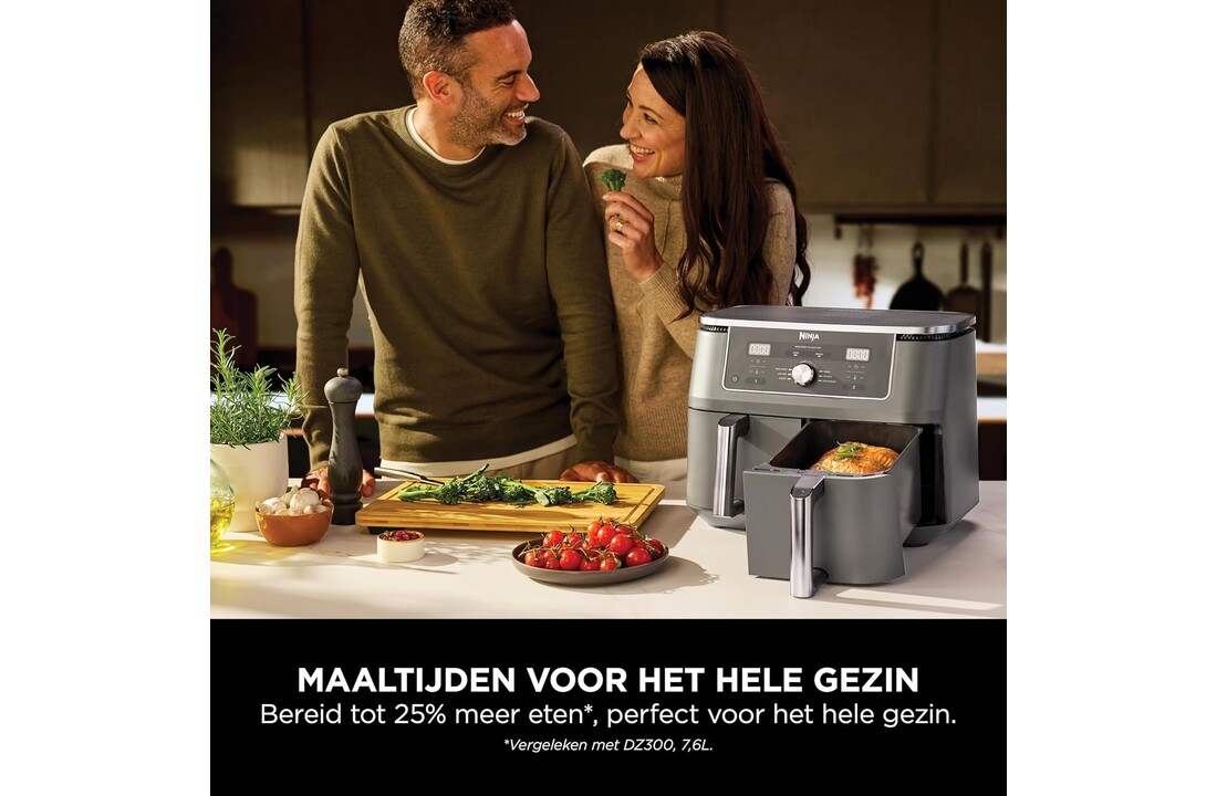 Ninja Dual Zone DZ400EU - Hetelucht friteuse