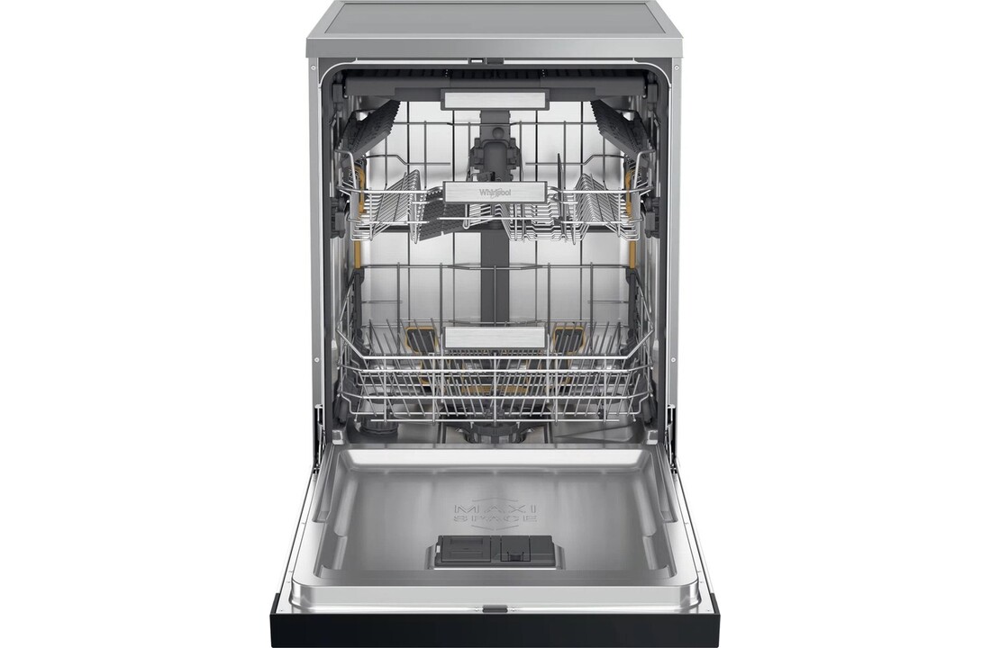 Whirlpool W7F HS41 X - Vrijstaande vaatwasser