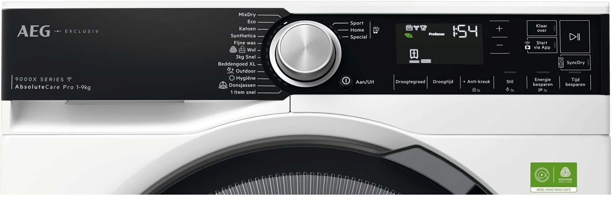 AEG TR97MUNCHEN 9000 Serie AbsoluteCare Pro - Warmtepompdroger