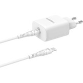 Veger snellader 45 Watt + USB-C Kabel 1,5m Nylon Wit