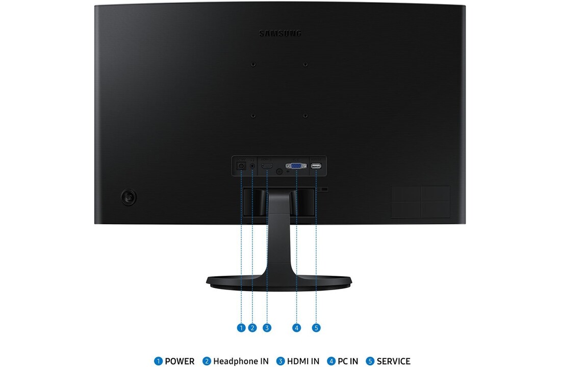 Samsung Essential S3 S36GD 24 inch (D364GAU) Zwart - Monitor