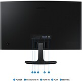 Samsung Essential S3 S36GD 24 inch (D364GAU) Zwart - Monitor