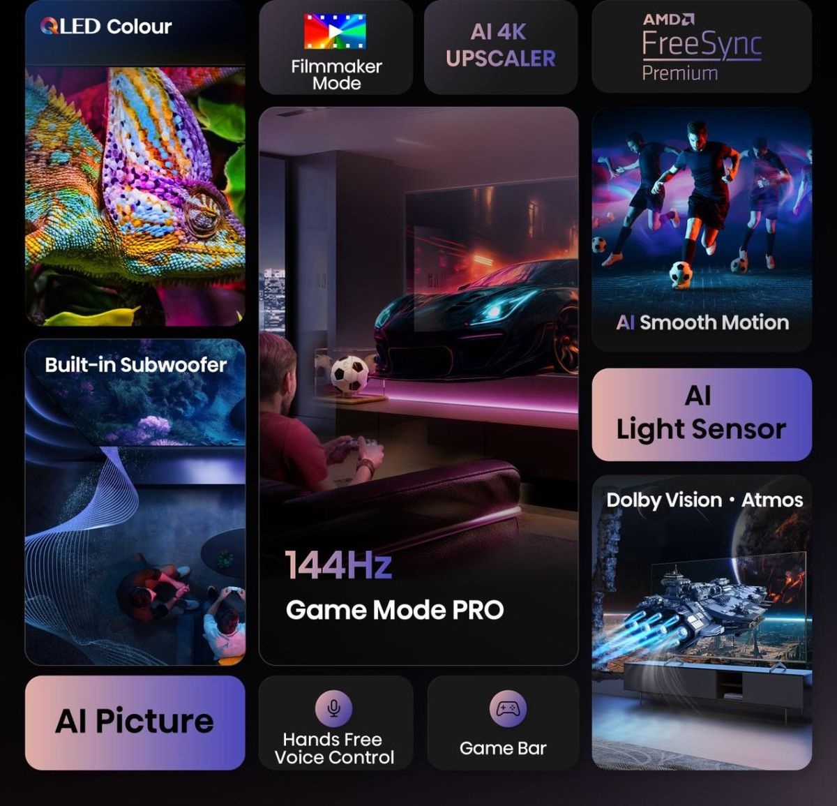 Hisense 100E79Q PRO - QLED TV