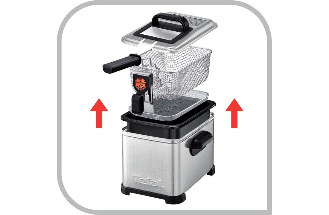 Tefal Filtra Pro Inox & Design FR5191 - Frituurpan