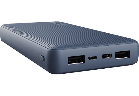 Trust Primo 20.000 mAh Eco Blauw - Powerbank