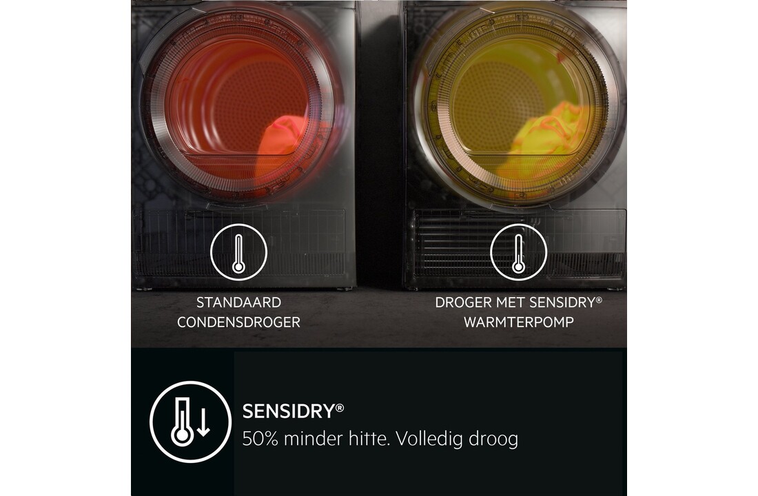 AEG TR738AT2B 7000 Serie SensiDry - Warmtepompdroger