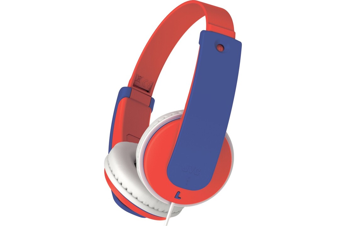 JVC HA-KD7-RNE Blauw/Rood - Kinder koptelefoon