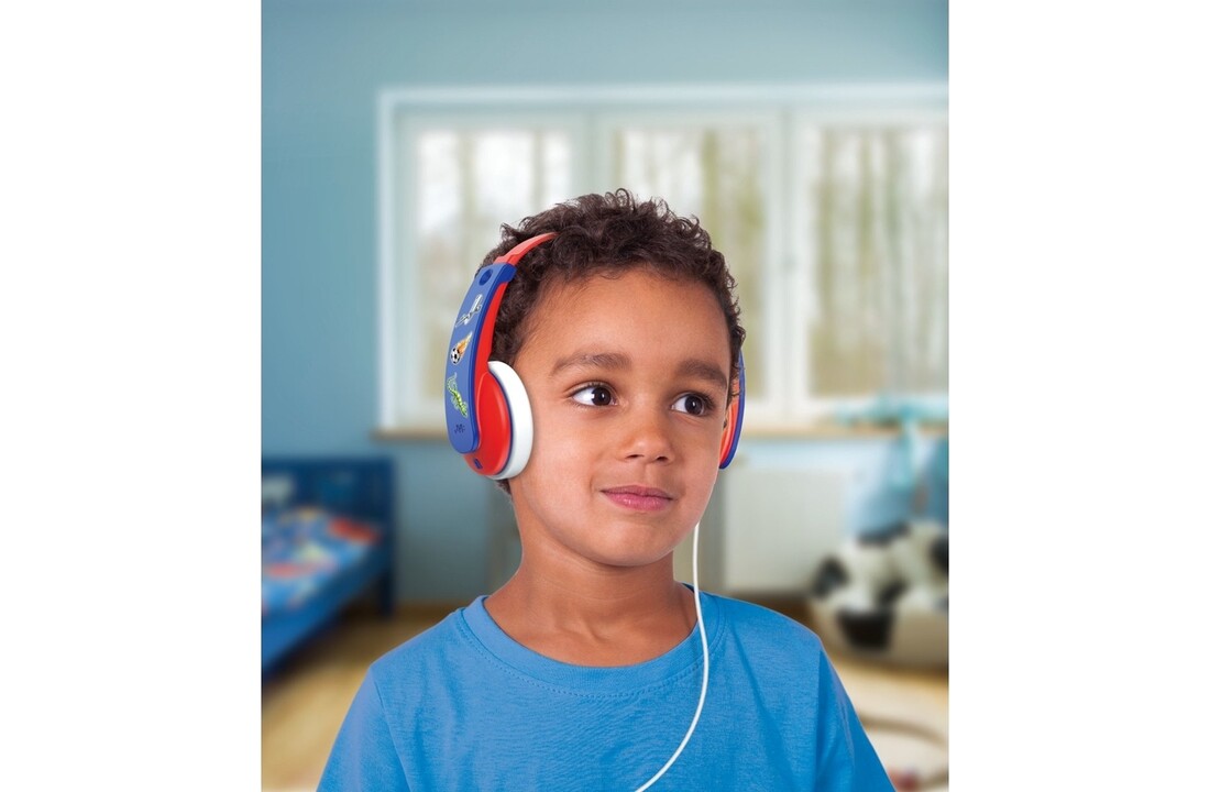 JVC HA-KD7-RNE Blauw/Rood - Kinder koptelefoon