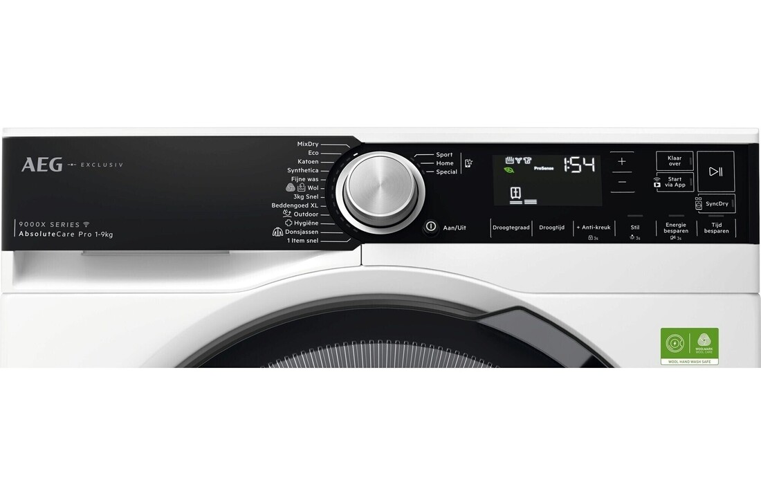AEG TR97MUNCHEN 9000 Serie AbsoluteCare Pro - Warmtepompdroger