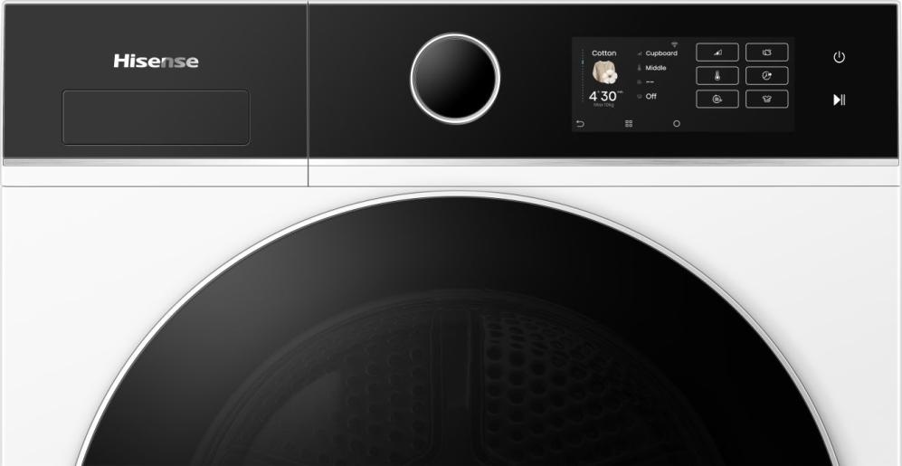 Hisense DH5I104BWAB - Warmtepompdroger.