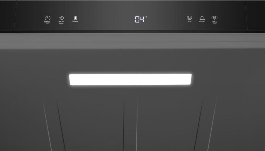 Hisense RL5K370GSFC - vrijstaande koelkast.