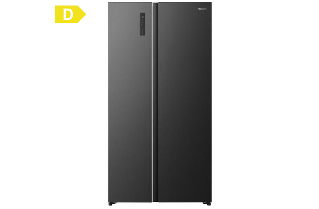 Hisense RS3P558NEFD - vrijstaande side-by-side koelkast.