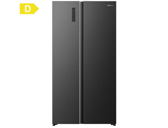 Hisense RS3P558NEFD - vrijstaande side-by-side koelkast.